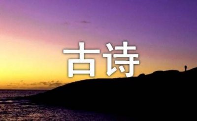 ​《佳人》古诗原文和赏析